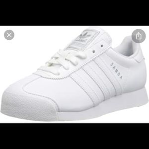 NEW!!!  Mens All White SZ13  ADIDAS SAMOA’s!